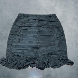 Zara Ruched mini Skirt